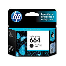Cartucho Original de Tinta Negro H.P. 664 Advantage