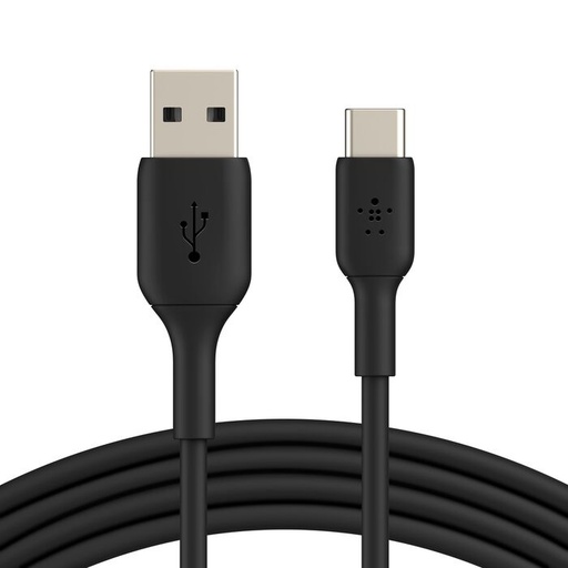 [CAB001BT1MBK] Cable Belkin de Carga Rápida Tipo USB-A a USB-C 1 Metro