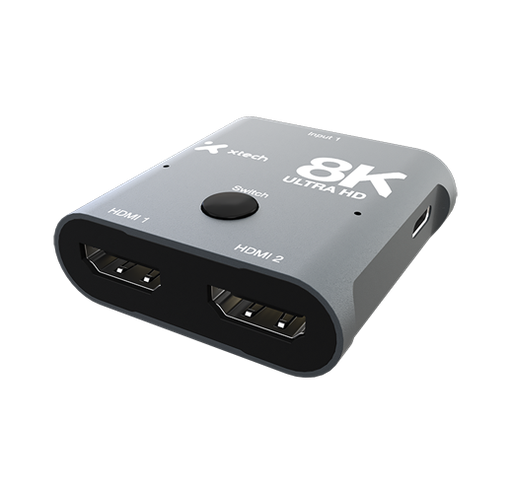 [XHA-440] Switch HDMI Bidireccional 8K Xtech