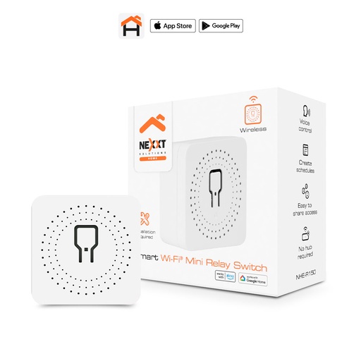 [NHE-R150] Interruptor de Relé Inteligente Nexxt Solutions NHE-R150 Wi-Fi