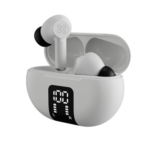 [KTE-755WH] Audífonos Inalámbricos Klip Xtreme EdgeBuds Blanco Bluetooth 5.4