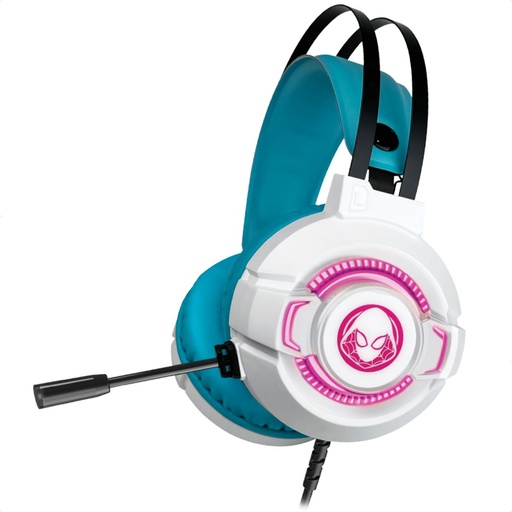 [XTH-M565SG] Audífonos Alámbricos Xtech XTH-M565SG Edición Marvel Ghost Spider 3.5 mm