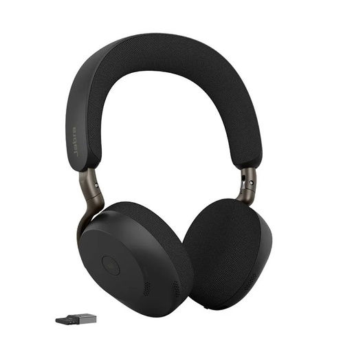 [37599-999-899] Audífonos Inalámbricos para Oficina Jabra Evolve3 75 MS Link 390c Bluetooth 5.3