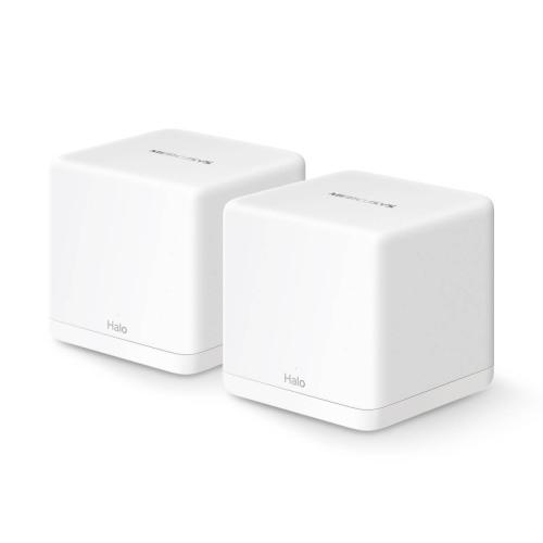 [Halo H60X(2-pack)] Sistema Wi-Fi 6 Modular True Mesh Mercusys Halo H60X 