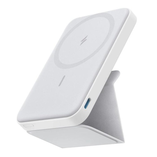 [A1614H23] Batería Externa Magnética Anker 622 MagGo 5,000 mAh Blanco para iPhone
