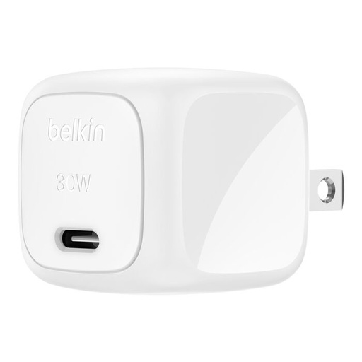[WCA008dqWH] Cargador de Pared Belkin BoostCharge Compact USB-C 30W USB-C
