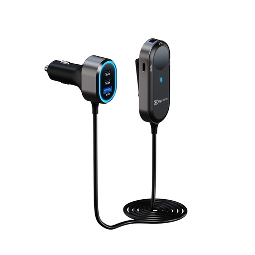 [KCC-100] Cargador para Carro Klip Xtreme KCC-100 PowerCar 100W USB-C/A