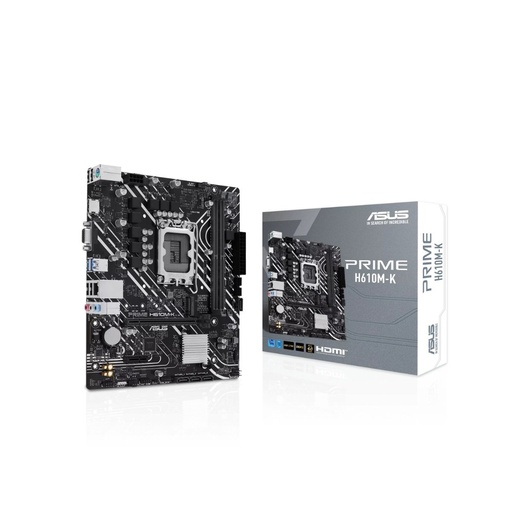 [PRIME H610M-K] Tarjeta Madre ASUS PRIME H610M-K Micro-ATX Socket LGA1700 DDR5 PCIe 4.0
