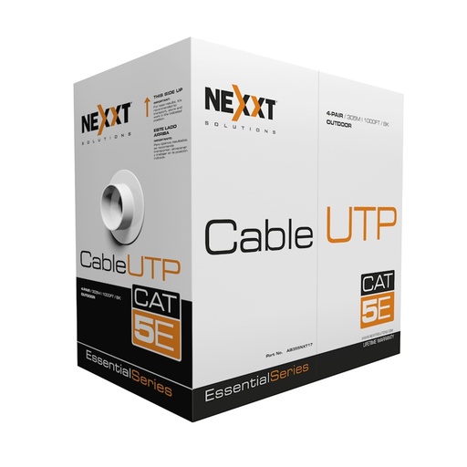[AB355NXT17] Cable de Red UTP CAT5e Nexxt Solutions 305m 24 AWG