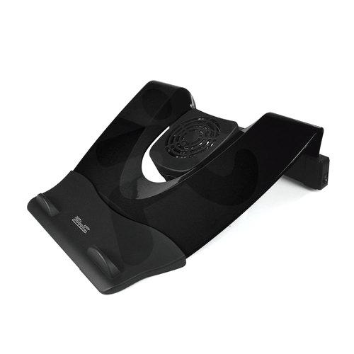 [KNS-110B] Stand con Ventilador KlipXtreme KNS-110B Para Notebook  y 4 Puertos USB