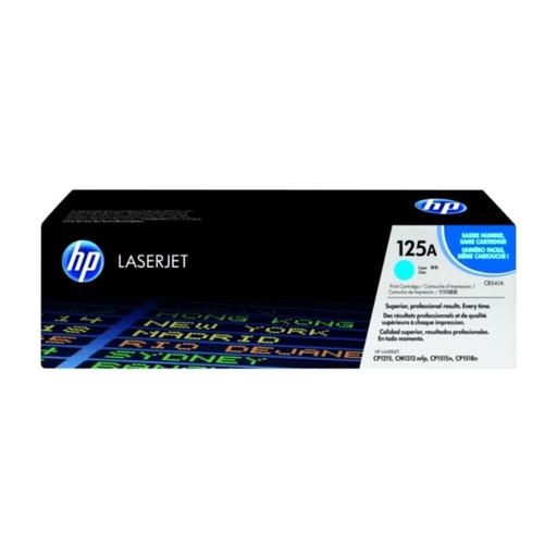 [CB541A] Tóner HP 125A Cian para HP Color LaserJet