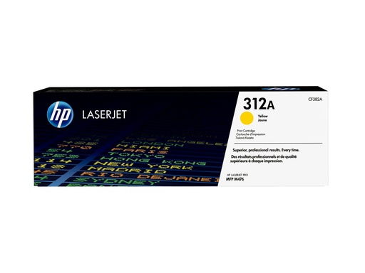 [CF382A] Tóner HP 312A Amarillo de Capacidad Estándar