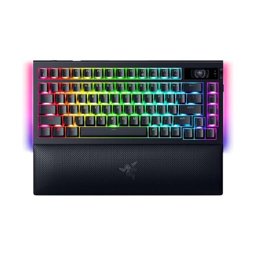 [RZ03-05130200-R3U1] Teclado Mecánico Inalámbrico Gamer Razer BlackWidow V4 Pro 75% Hot-Swappable