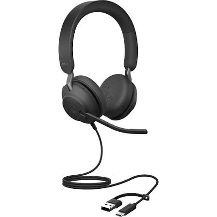 [24189-989-799] Diadema Alámbrica Jabra Evolve2 40 SE USB-C/A UC Stereo