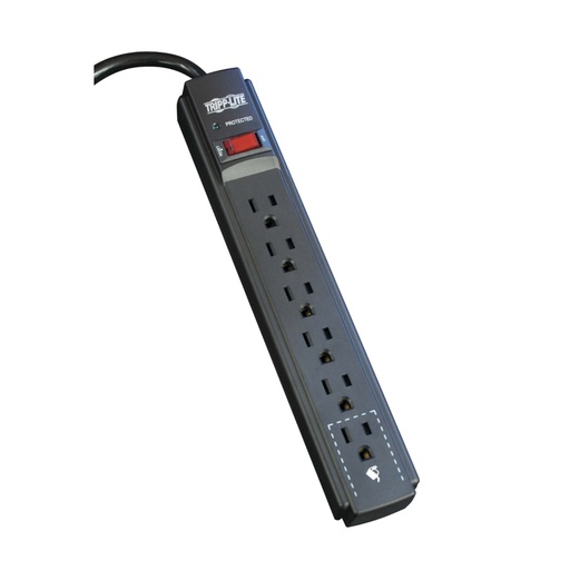 [TLP606B] Supresor de Sobretensiones Industrial Tripp Lite Protect It! de 6 Tomacorrientes 