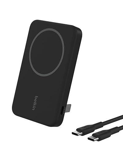 [BPD006jqBK-APL] Batería Externa Magnética Belkin BoostCharge Pro 5K con Certificación Qi2 15W