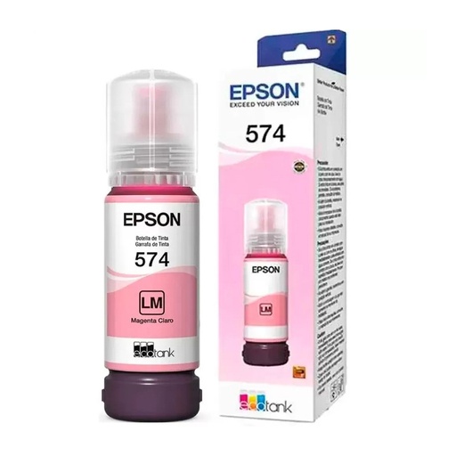 [T574620-AL] Botella de Tinta Epson T574 EcoTank, Magenta Claro