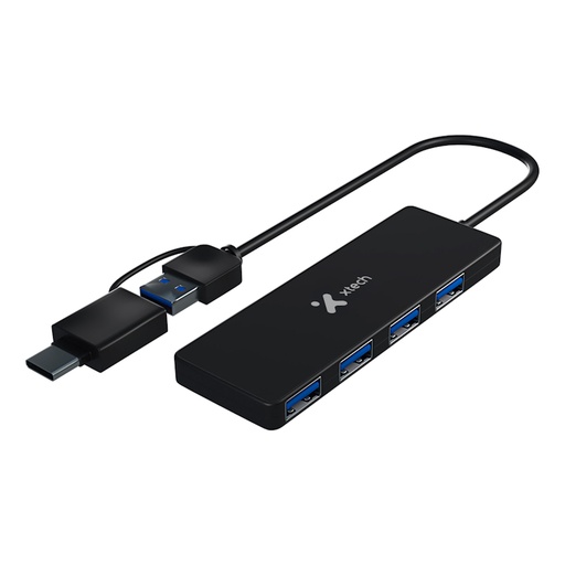 [XTC-390] Adaptador De 4 Puertos USB 3.0.