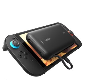 [ENA013fqBK] Belkin Gaming Batería portátil 20K para Nintendo Switch 2