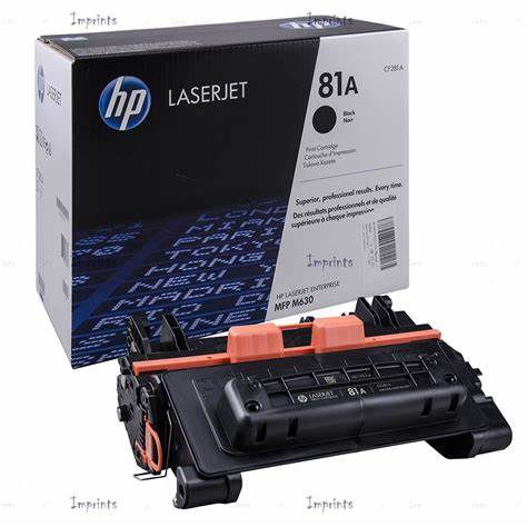 [CF281A] Cartucho de Tóner Negro Original LaserJet CF281A = 81A