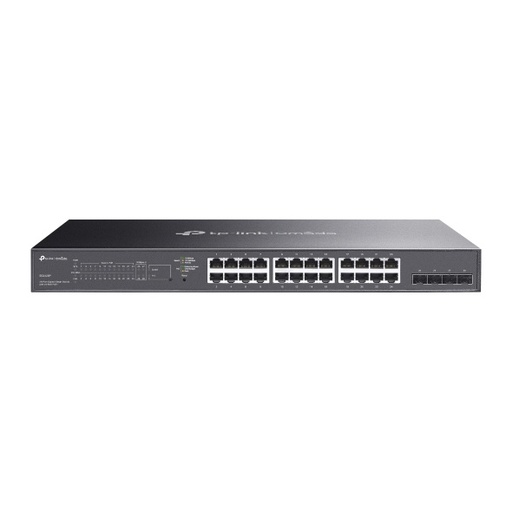 [SG2428P] Switch Inteligente TP-Link JetStream 28 Puertos Gigabit L2 con 24 Puertos PoE+ 