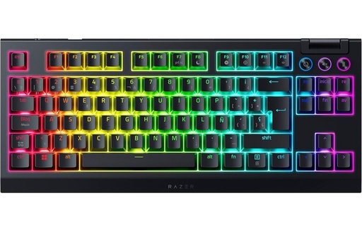 [RZ03-05480600-R311] Teclado Mecánico Inalámbrico Gamer Razer BlackWidow V4 TKL HyperSpeed