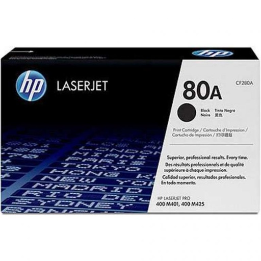 [CF280A] Cartucho De Tóner H.P. CF280A =80A LaserJet Original