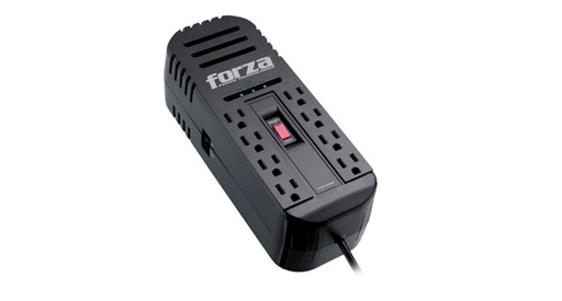 [FVR-2201] Regulador de Voltaje Automático Forza de 2200Va /1100w de 8Salidas RJ-11 120V