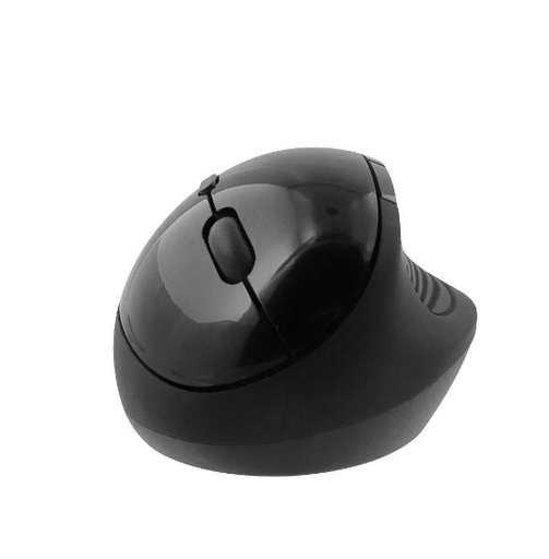 [KMW-500BK] Mouse Ergonómicos KlipXtreme Orbix KMW-500BK Inalámbrico Con receptor USB