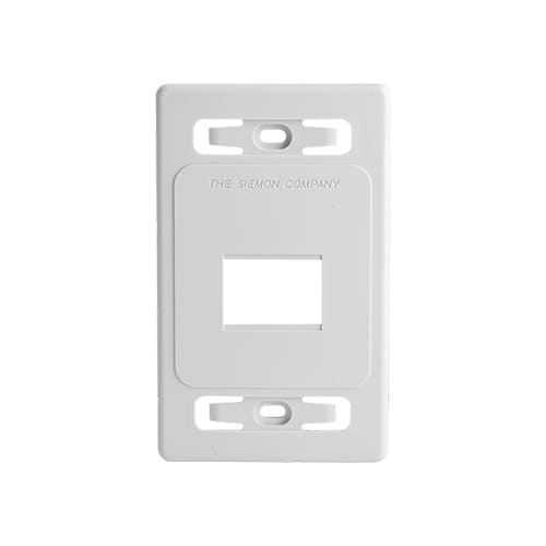 [SIE012] Placa de Sobre poner Siemon Vertical de 2 Puertos Blanco