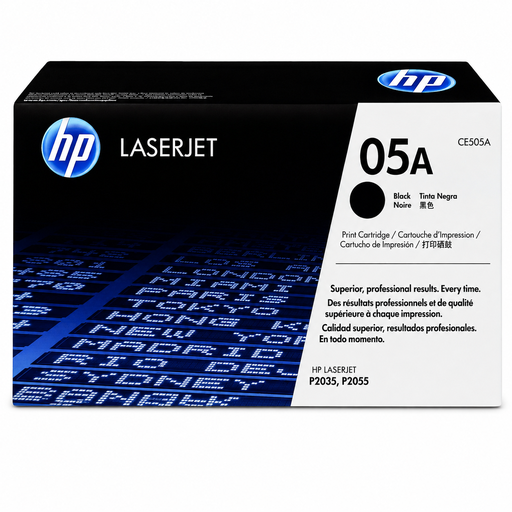 [CE505A] Cartucho de Tóner H.P. CE505A =05A Negro LaserJet Original