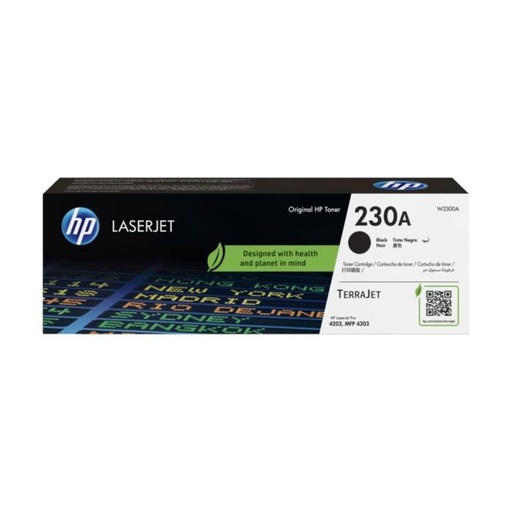 [W2300A] Cartucho de Tóner H.P. W2300A = 230A Negro
