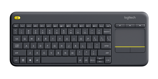 [920-007123] Teclado Inalámbrico Logitech k400 Plus con TouchPad