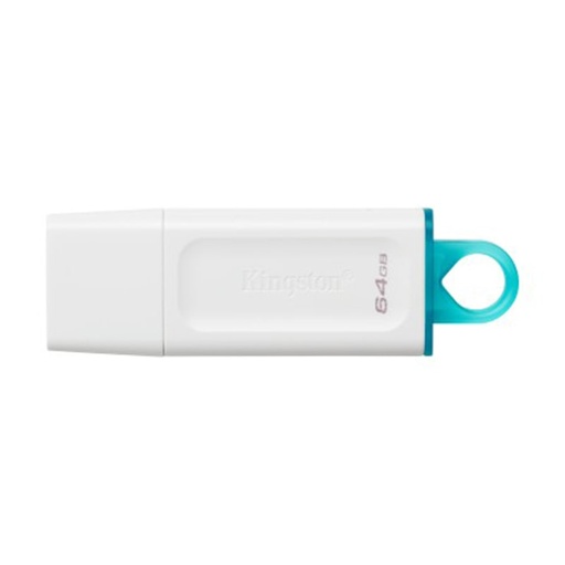 [KC-U2G64-5R] Memoria USB Kingston Data Traveler 64GB  Versión USB 3.2 Gen 1 (3.1 Gen 1) Interfaz USB tipo A Blanco