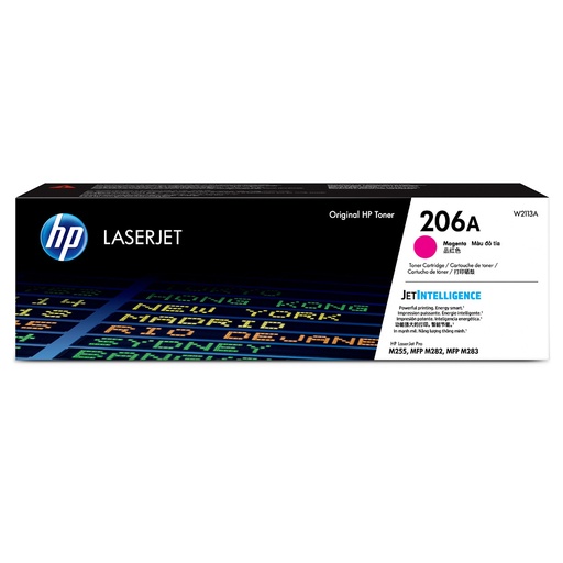 [W2113A] Cartucho de Tóner HP 206A LaserJet Original Magenta