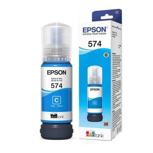 [T574220] Botella de Tinta Epson T574220 Color Cyan 70ml