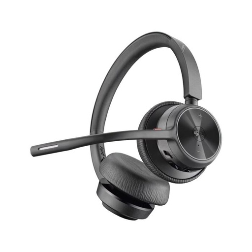 [77Y98AA] Auriculares estéreo Bluetooth Poly Voyager 4320 con adaptador USB-A BT700 (certificado para Microsoft Teams)