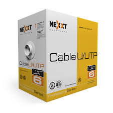 [AB356NXT36] Cable al por mayor Nexxt Solutions Cat6 Gris 1000 Pies