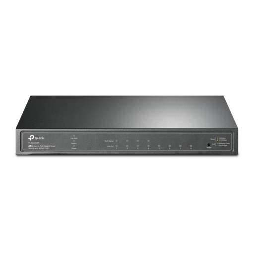 [TL-SG2008P] Switch TP-Link TL-SG2008P JetStream Gestionado 8 Puertos 10/100/1000Mbps PoE+