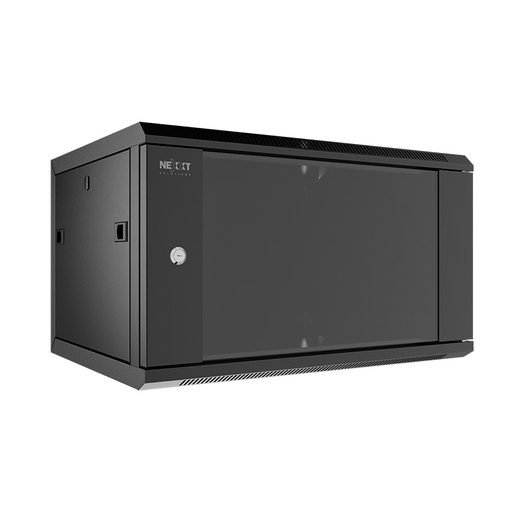 [NEC-F4U66B] Armario fijo de pared Nexxt Solutions 600x600mm De 2 Ranuras