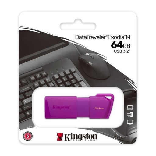 [KC-U2L128-7LP] USB Flash Drive Kingston USB 3.2 Gen 2 De 128GB