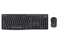 [920-012063] Combo De Teclado Y Mouse Inalámbricos Logitech MK370 Color Grafito Español