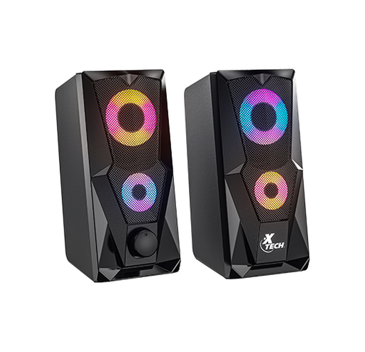 [XTS-131] Bocina Xtech - XTS-131 - Potencia de 6W - 100Hz-18KHz - USB - Conector de audio - Iluminación multicolor cíclina