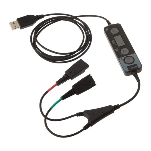 [265-09] Cable para Auriculares Jabra Link 265 Quick Disconnect Color Negro