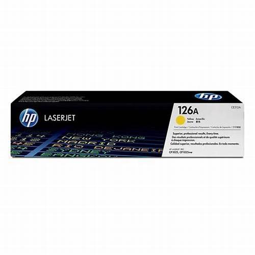 [CE312A] Cartucho de Tóner H.P. 126A Color Amarillo Laserjet Original