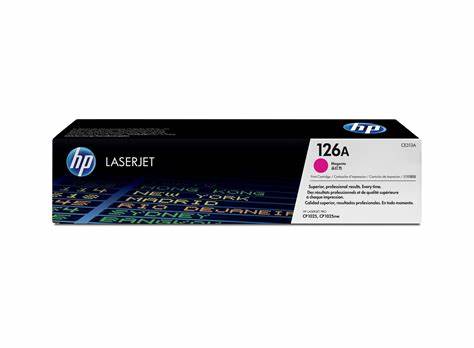 [CE313A] Cartucho de Tóner H.P. 126A Color Magenta Laserjet Original