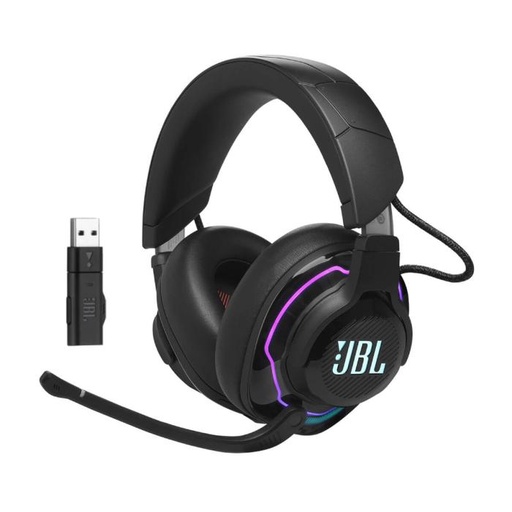 [JBLQ910WLBLKAM] Audífonos Gaming JBL Quantum 910 Inalámbricos USB y Bluetooth con Micrófono