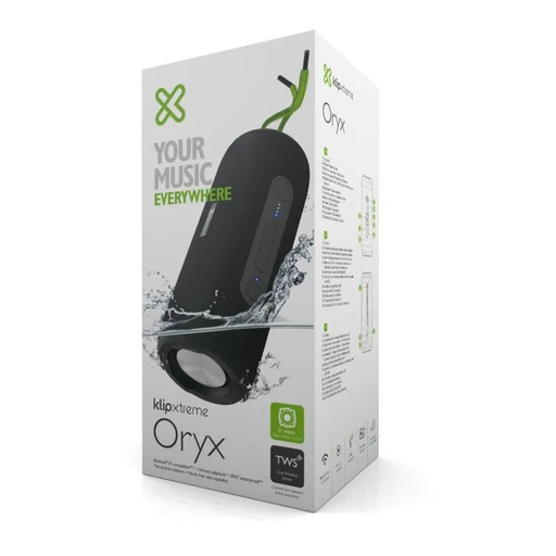 [KBS-600] Bocina portátil con Bluetooth Klip Xtreme KBS-600 31W Color Negro