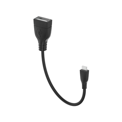 [XTC-368] Adaptador Micro Xtech XTC-368 USB a USB-A OTG Color Negro