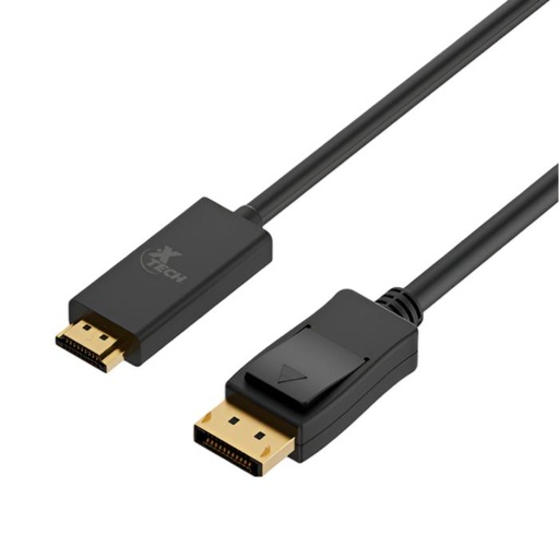 [XTC-359] Cable DisplayPort Xtech XTC-359 HDMI 3 Metros Color Negro